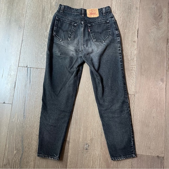 Vintage‎ 1993 Levi's black mom jeans size 11 - Picture 3 of 12